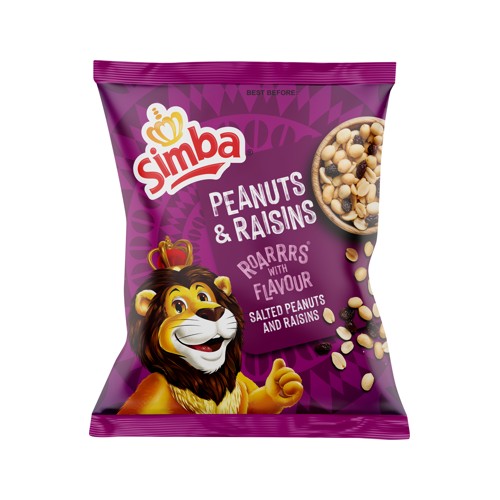 Simba Peanuts & Raisin Balers 50g