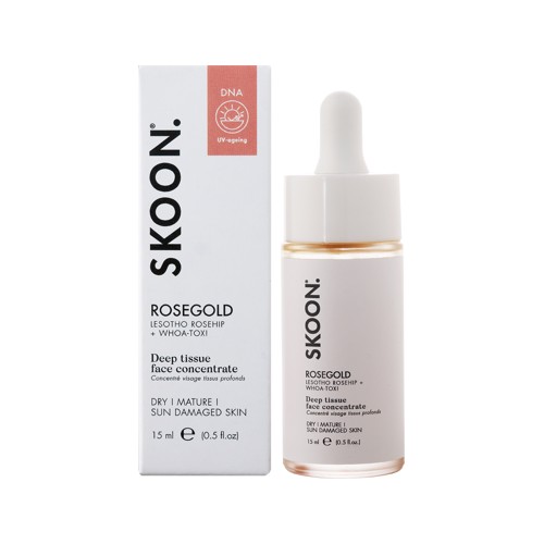 skoon rosegold deep tissue face concentrate 15ml