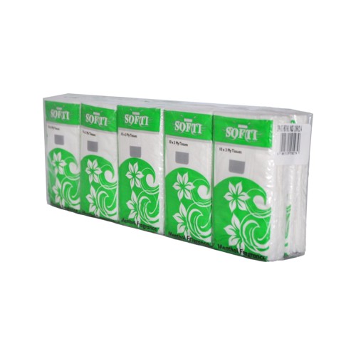 softi pocket pack 3 ply 10 pack