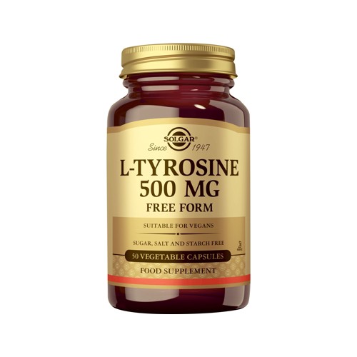 solgar l-tyrosine 500mg 50 caps
