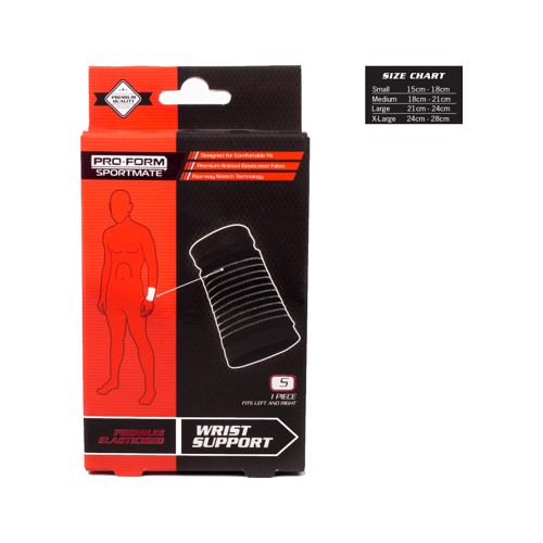 Sportmate Support Elasticated Premium Wrist