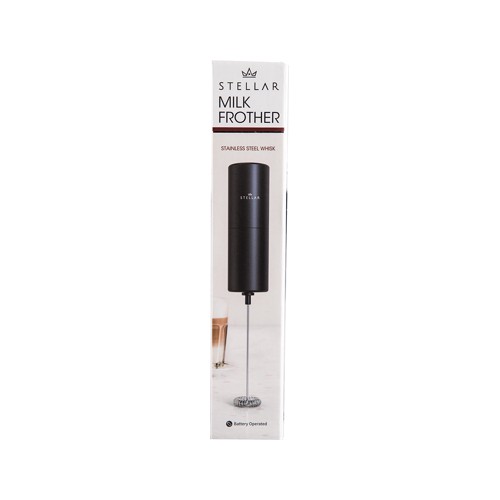 Stellar Milk Frother 35x214mm Black