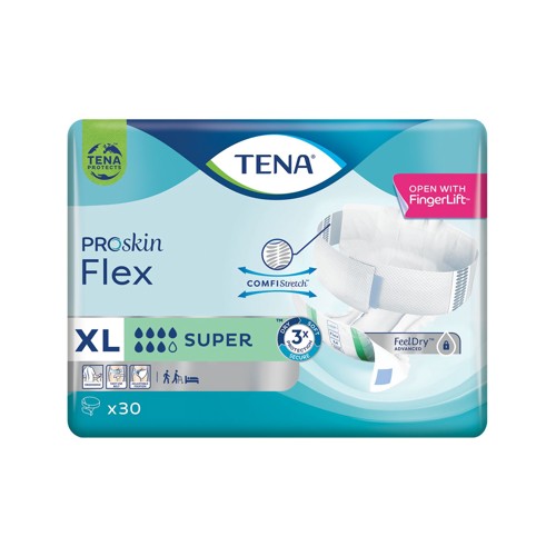 tena flex super 30s x-large