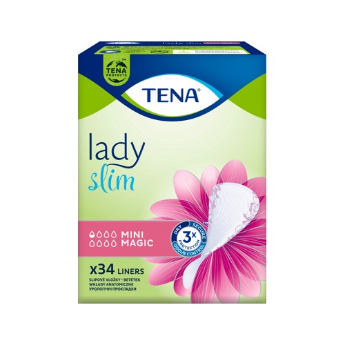 tena lady pads slim mini magic 34s