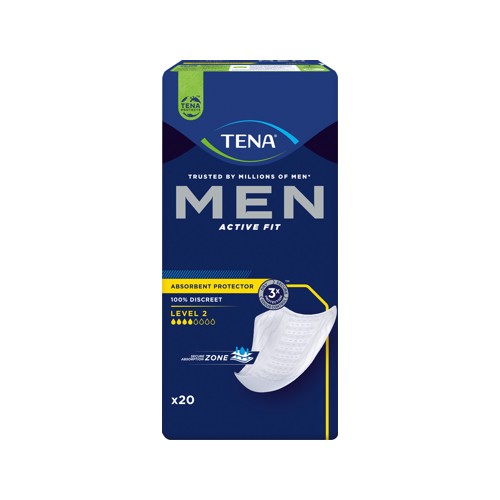 tena men absorent protector level 2 20s