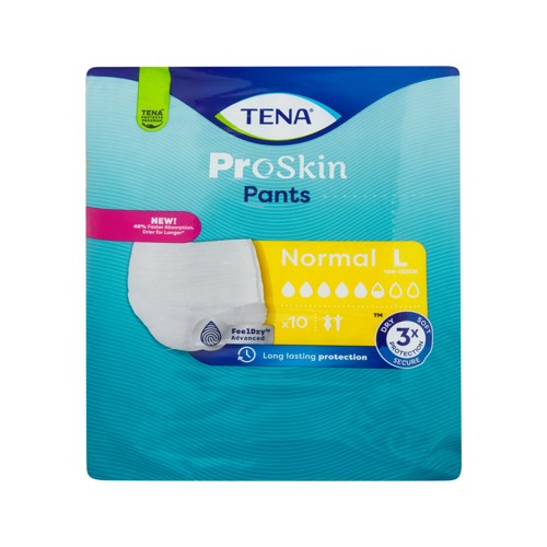 tena pants normal large 10s