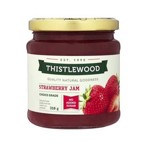 Thistlewood Jam 310g Strawberry