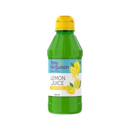 Tony Ferguson Lemon Juice 500ml