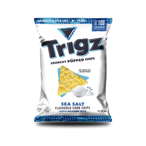 Trigz Popped Corn Chips 85g