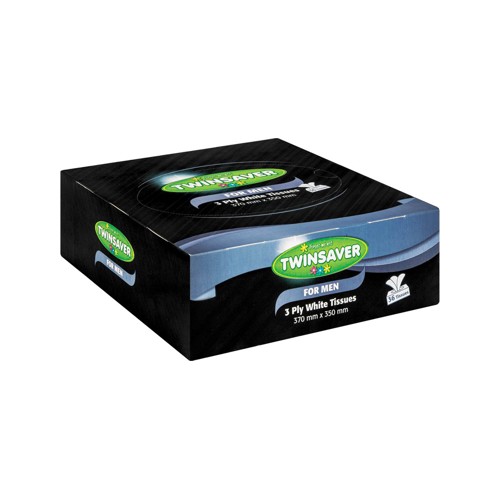 twinsaver facial tissues men 36s