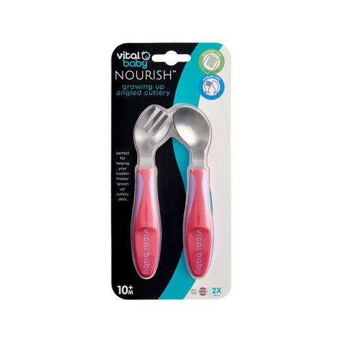 Vital Baby Growing Up Angled Cutlery Mix
