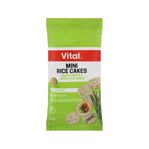 Vital Mini Rice Cakes 125g
