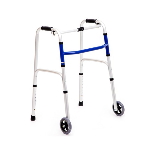 Walking Frame Front Wheels Folding