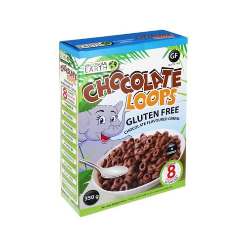 Wholesome Earth Gluten Free Chocolate Flavoured Cereal 350g