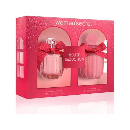 Women Secrete Rouge Seduction Gift Set Eau De Parfum 100ml and Body Lotion 200ml