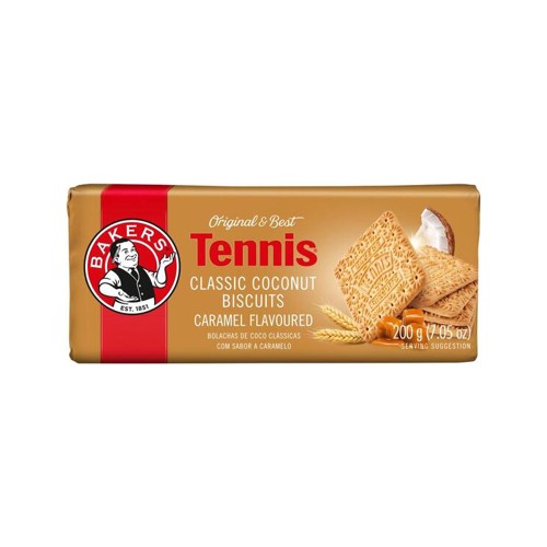 Bakers Tennis Biscuits Caramel 200 g