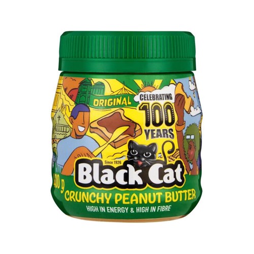 Black Cat Peanut Butter Crunchy