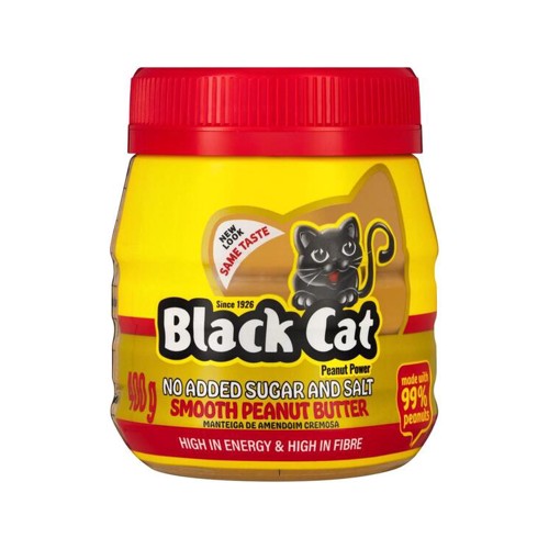 Black Cat Peanut Butter Smth No Added Salt