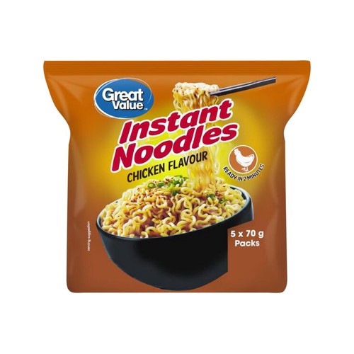 Great Value Instant Noodles Chicken Chicken