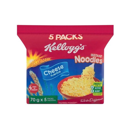 Kelloggs Instant Noodles 70gx5 Cheese 3 Cheese 350 g