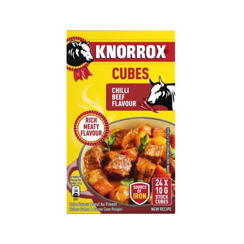 Knorrox Cubes Chilli Beef 240 g