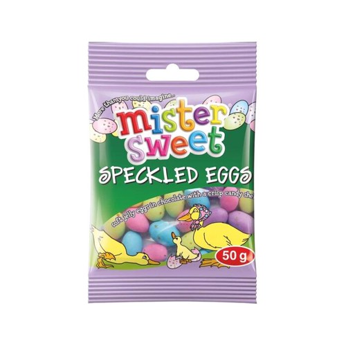 Mister Sweet Speckled Eggs Sweets Packet 50 g