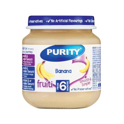 Purity 2nd Foods Banana Banana 125 ml