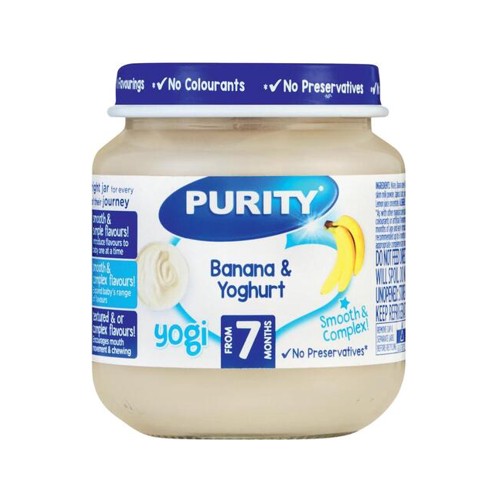 Purity 2nd Foods Banana & Yoghurt Banana & Yoghurt 125 ml