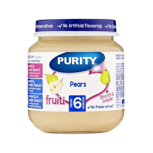 Purity 2nd Foods Pear 125 ml