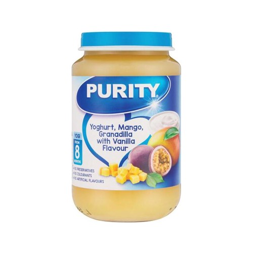 Purity 3rd Foods Yoghurt Mango & Granadila & Va 200 ml
