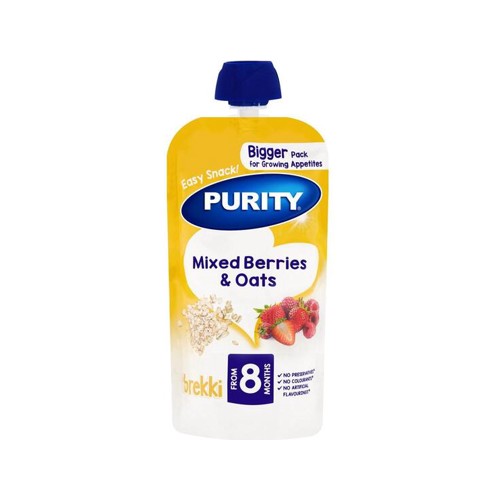 Purity Pouch Mixed Berries & Maize Mixed Berries & Maize 150 ml