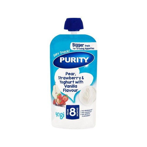 Purity Pouch Pears & Yogurt Pears & Yogurt 150 ml