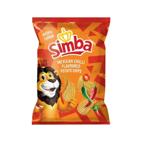 Simba Chips Mexican Chili 120 g