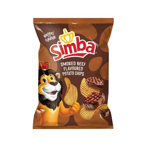 Simba Chips Smoked Beef 120 g