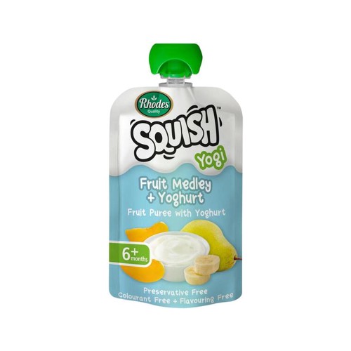 Squish Puree Fruit Medley & Yoghurt 110 ml