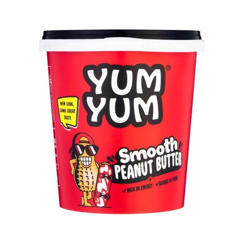 Yum Yum Peanut Butter Smooth Tub 1kg 1kg