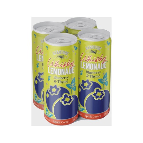 Aerotude Whisky Lemonade Blueberry & Thyme Spirit Coole
