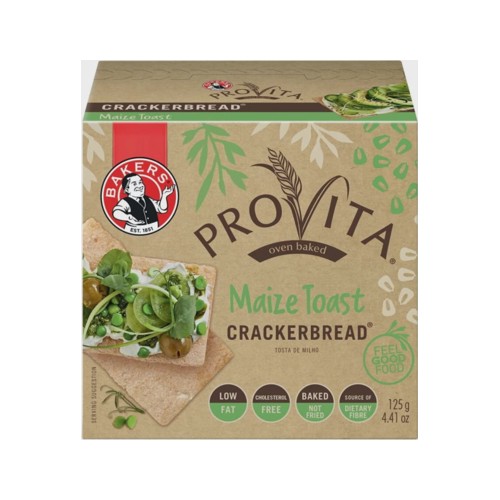 Bakers Provita Maize Toast Cracker Bread Bakery Biscuit