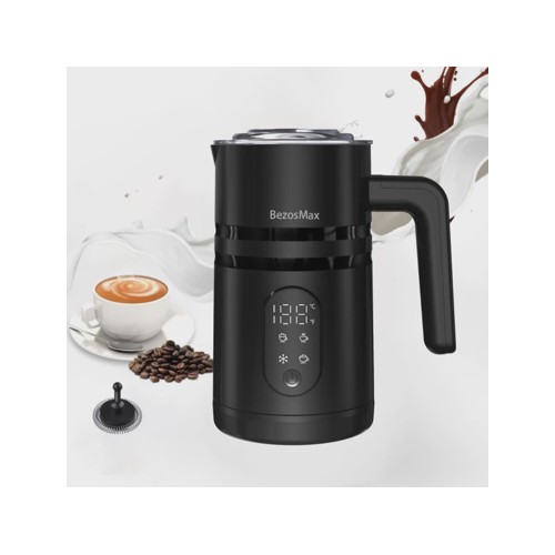 Bezosmax 5 in 1 Milk Frother with Temperature 350 ml a