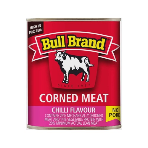 Bull Brand Chilli Flavour Corned Meat