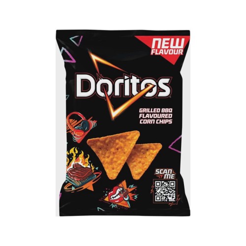 Doritos Corn Chips Grilled Bbq Nachos