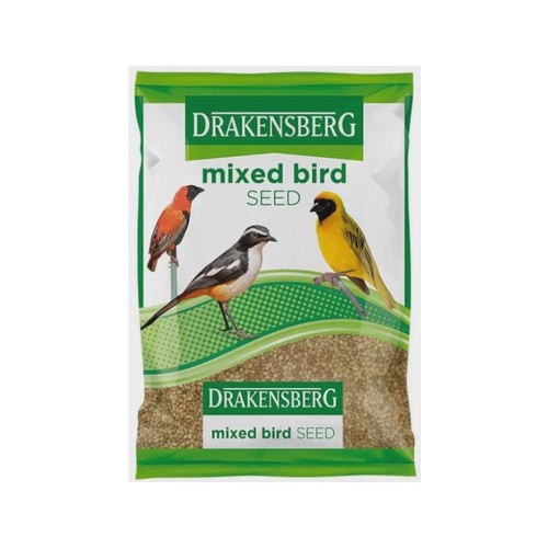 drakensburg green bag seed bird mixed 1kg 2 x 1 kg dry
