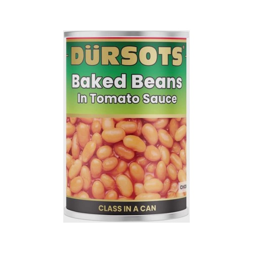 dursots baked beans in tomato sauce beans