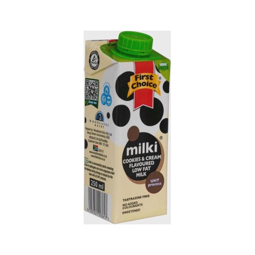 First Choice Cookies & Cream Flavoured Milk Cookies &