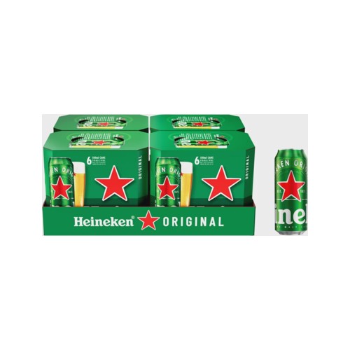 Heineken Beer Lager Can