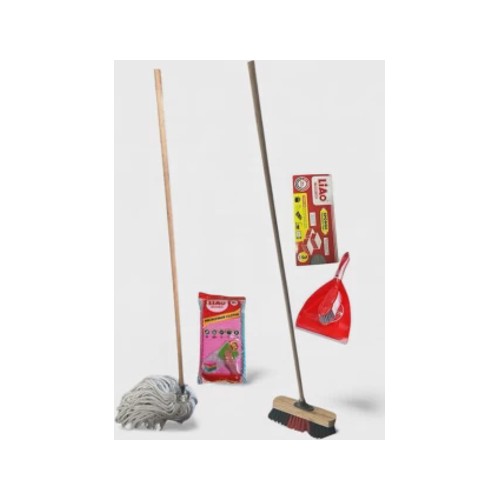 Home Cleaning Set Liao Home Broom Mop Dustpan Scrub