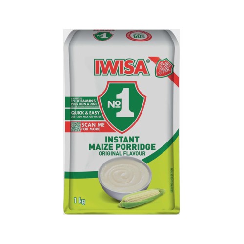 Iwisa Instant Maize Original Flavour Pouch