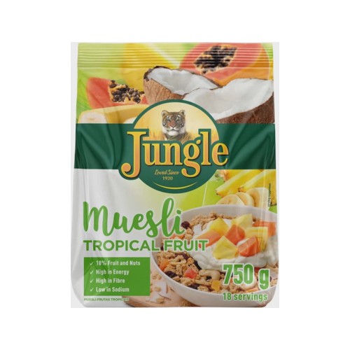 Jungle Muesli Tropical Fruits Pouch