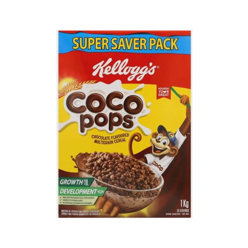 kelloggs coco pops box