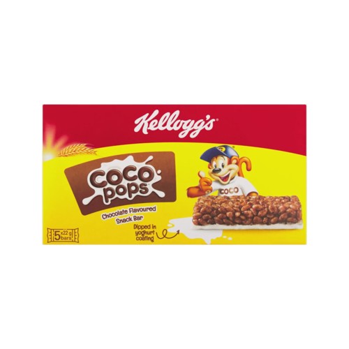 Kelloggs Coco Pops Chocolate Flavoured Snack Bar Box